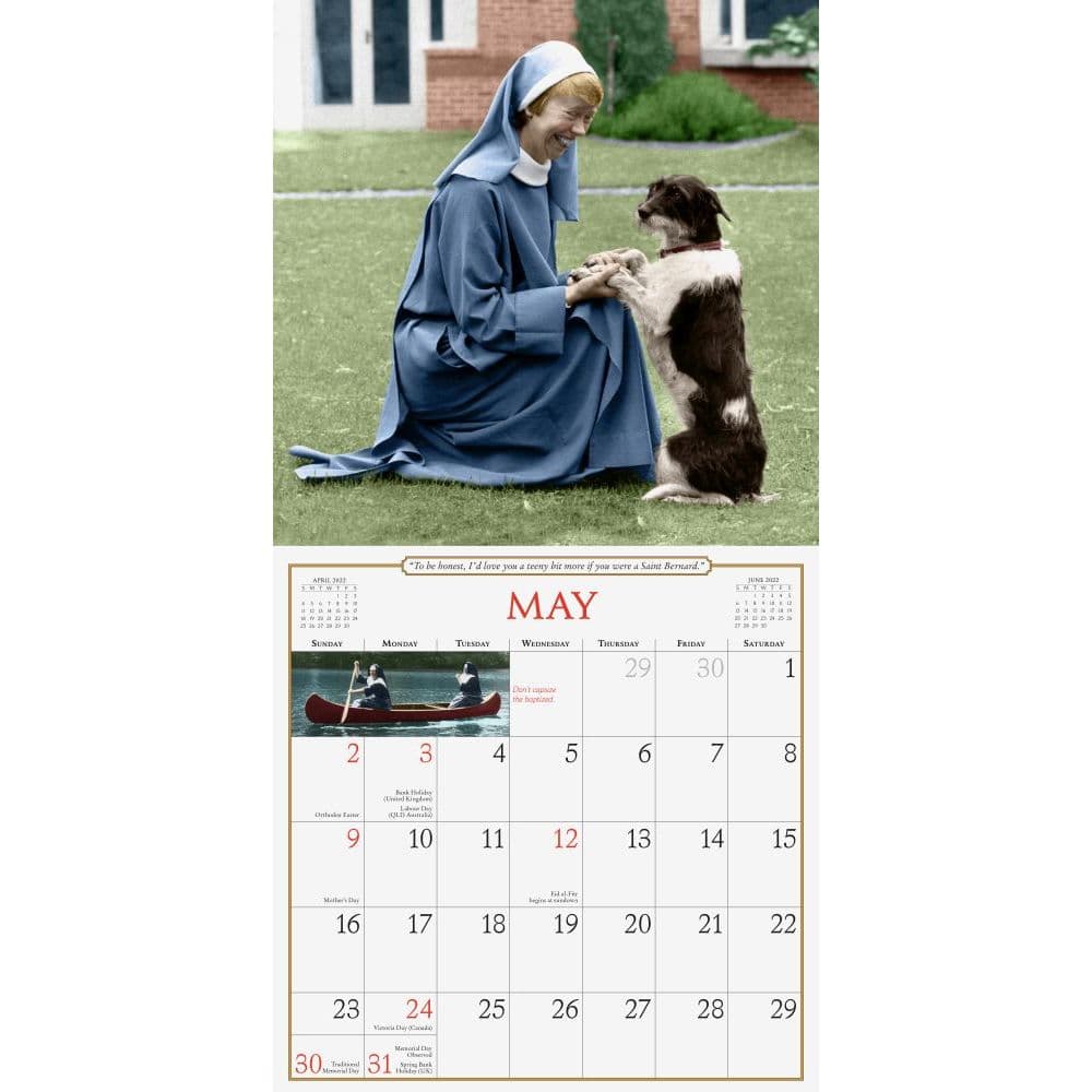 Nuns Having Fun 2022 Wall Calendar - Calendars.com