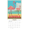 image World Travel Classic Travel Posters 2026 Wall Calendar Second Alternate Image