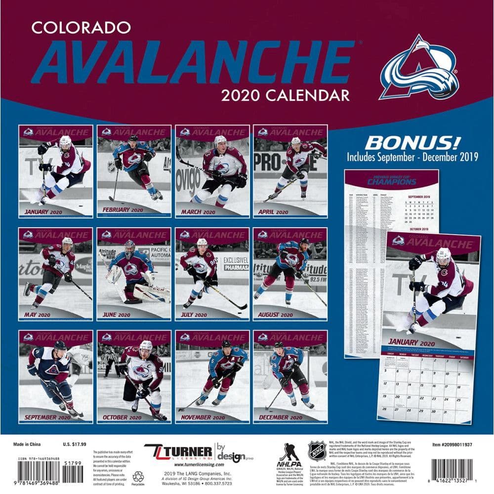 avalanche schedule