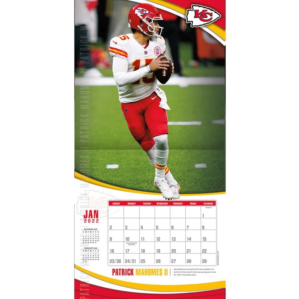 Calendario Kansas City Chiefs 2022 Calendario Stampabile