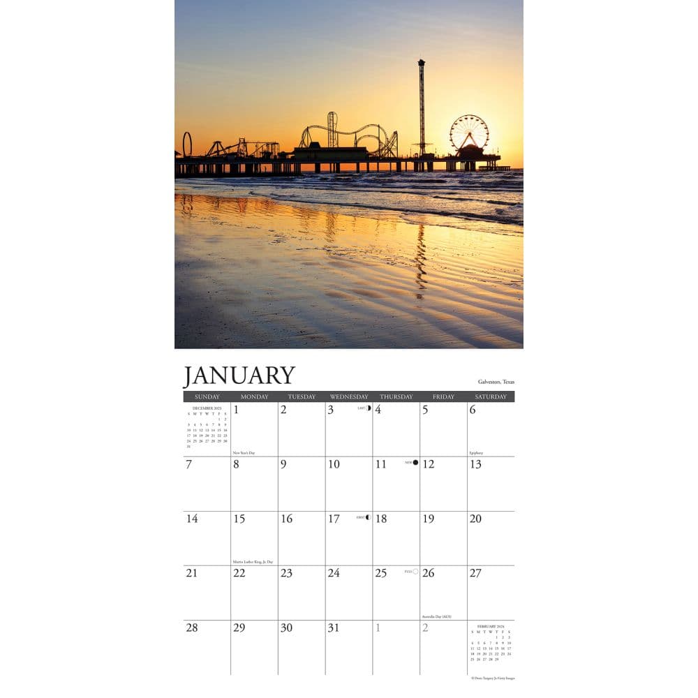 Gulf Coast 2024 Wall Calendar