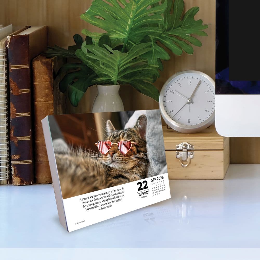 Bad Kitties 2026 Desk Calendar Second Alternate Image