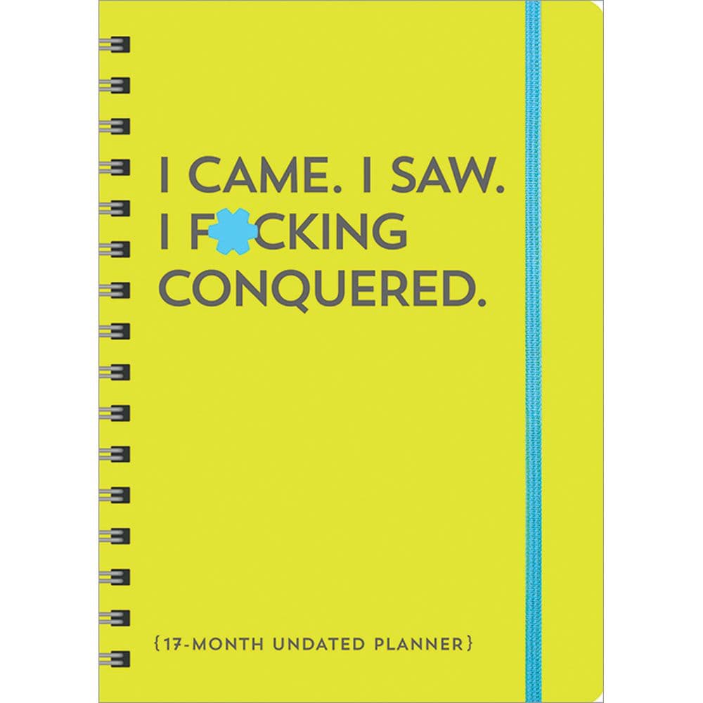 I Came I Saw I Fcking Conquered 2025 Planner Main Product Image width=&quot;1000&quot; height=&quot;1000&quot;