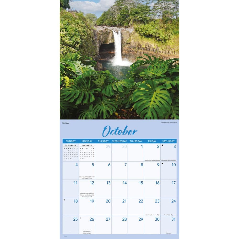 Hawaii 2026 Wall Calendar Fourth Alternate Image
