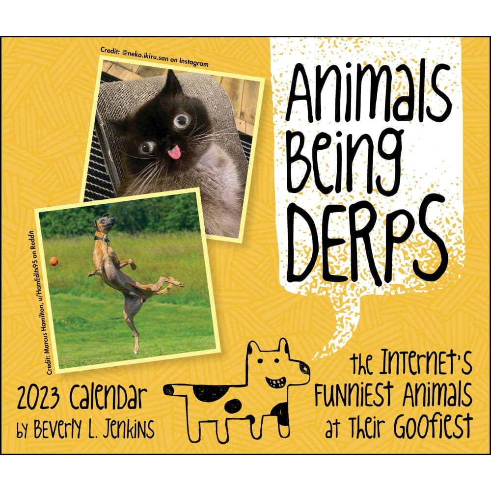 Animals Being Derps 2023 Day-to-Day Calendar
