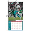 image NFL Miami Dolphins 2025 Wall Calendar