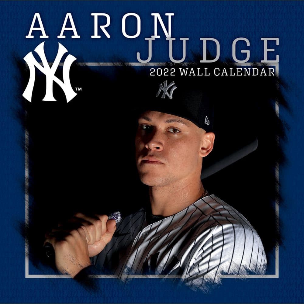 MLB Aaron Judge Yankees 2022 Wall Calendar
