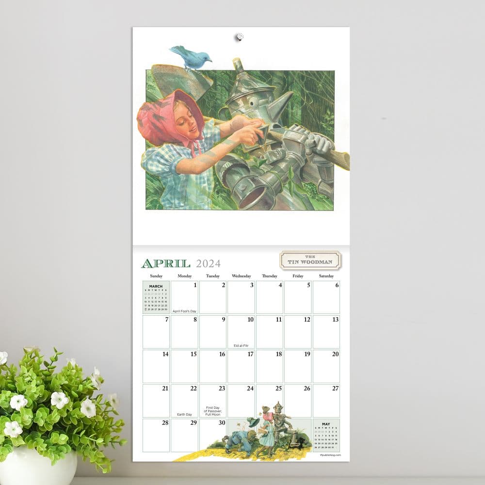 Wizard Of Oz 2024 Mini Wall Calendar