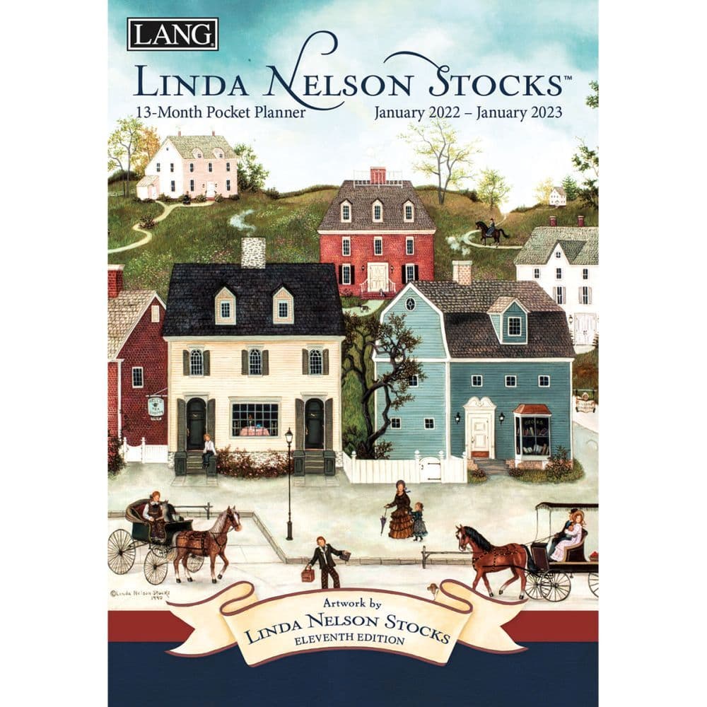 Linda Nelson Stocks 2022 Monthly Pocket Planner