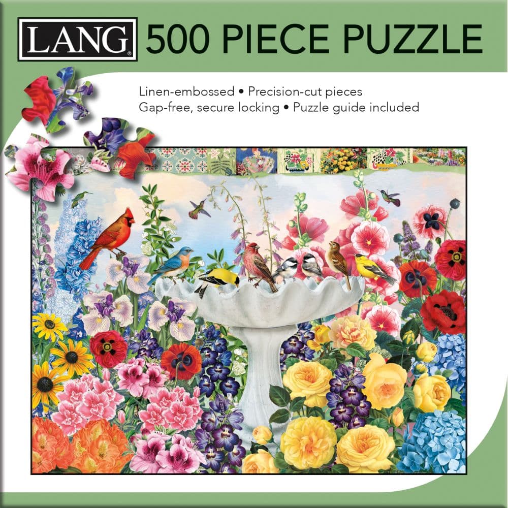 Garden Serenade 500 Piece Puzzle Fifth Alternate Image