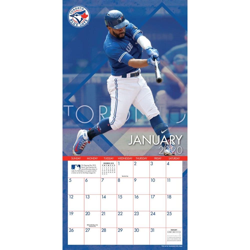 Toronto Blue Jays Wall Calendar