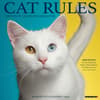 image Cat Rules 2025 Wall Calendar Main Image