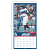 image MLB Los Angeles Dodgers 2025 Mini Wall Calendar