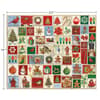 image Vintage Stamps Countdown 500 Piece Puzzle Seventh Alternate Image