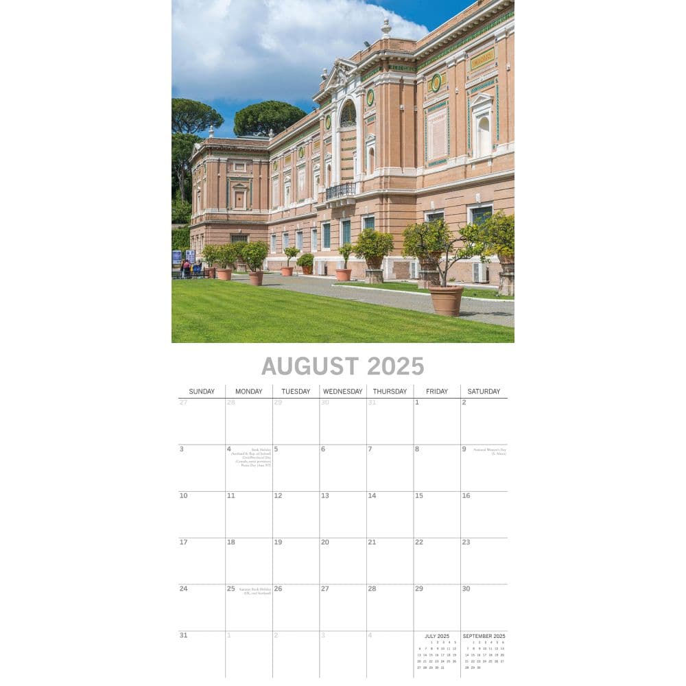 Rome 2025 Wall Calendar Third Alternate Image width=&quot;1000&quot; height=&quot;1000&quot;