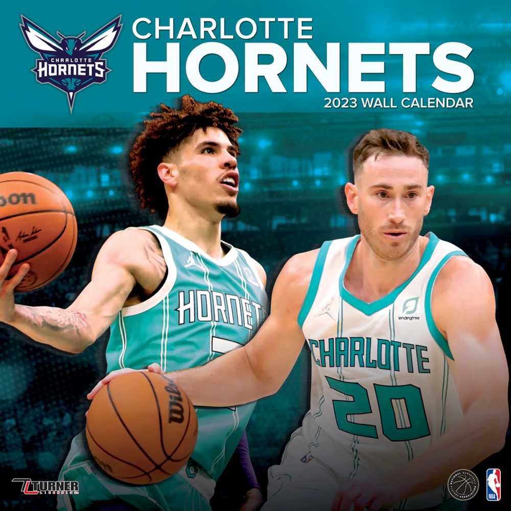 Charlotte Hornets 2023 Wall Calendar