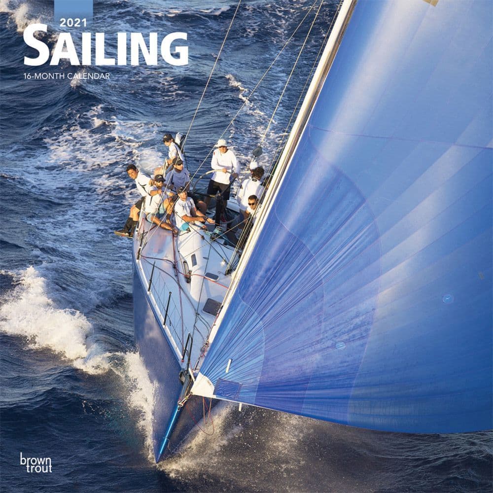 Sailing 2021 Wall Calendar