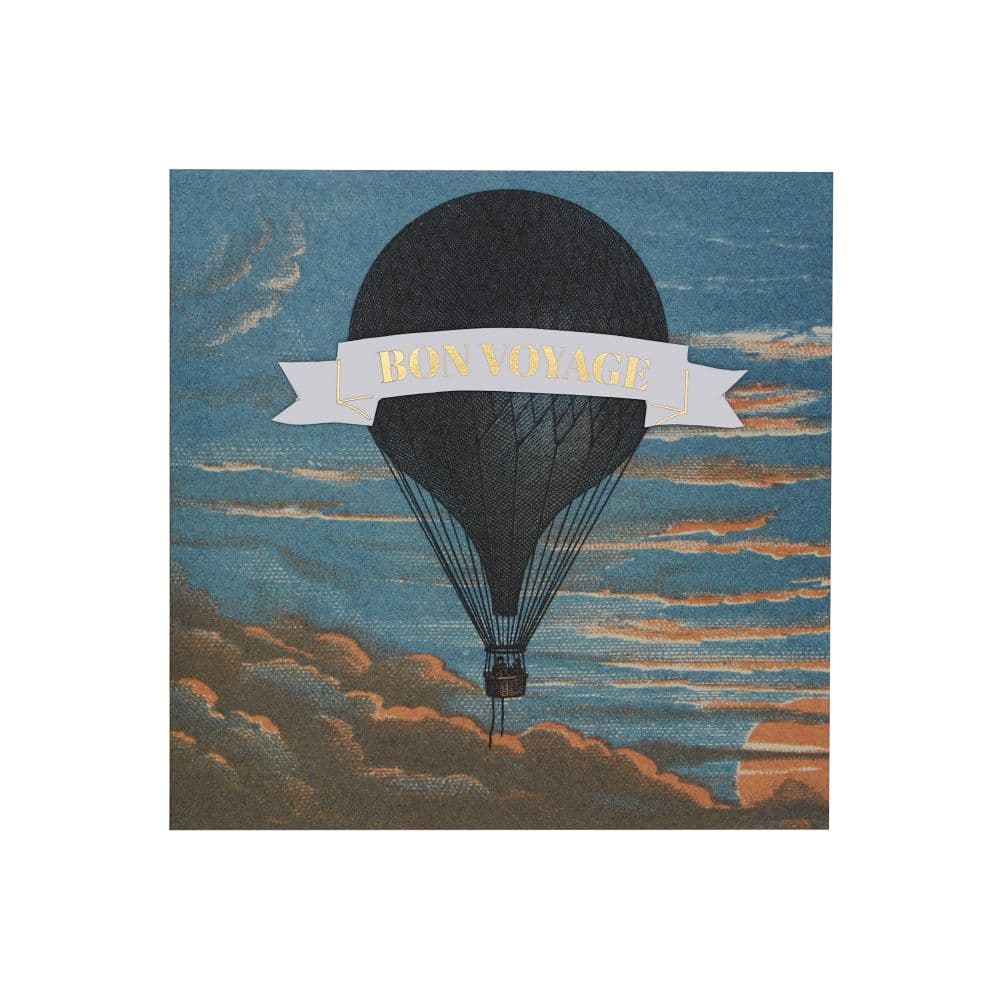 Hot Air Balloon Bon Voyage Card First Alternate Image width=&quot;1000&quot; height=&quot;1000&quot;