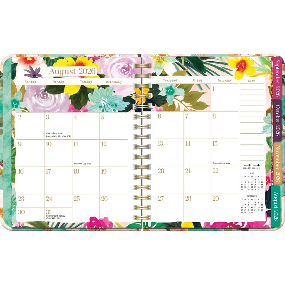 Wild At Heart Deluxe 2027 Planner by Barbra Ignatiev First Alternate Image