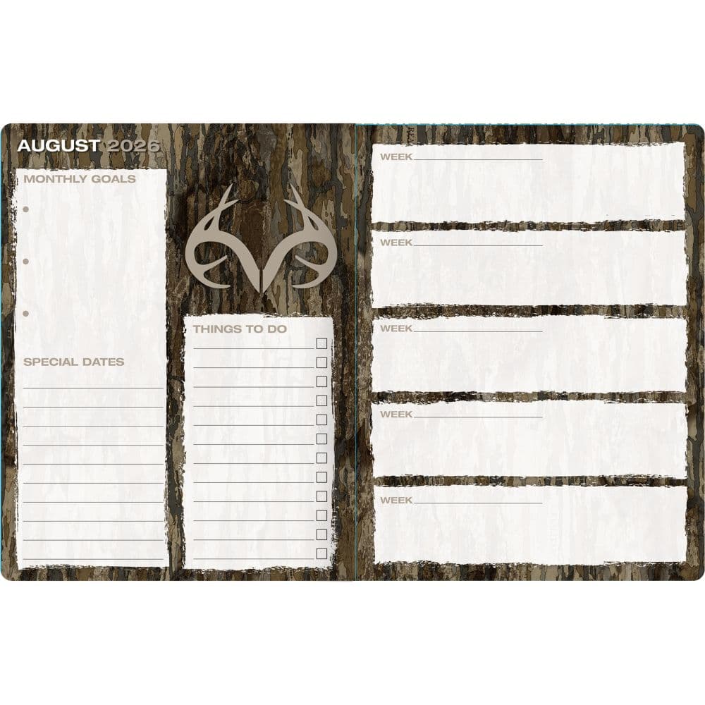 Realtree 2027 Monthly Planner Third Alternate Image