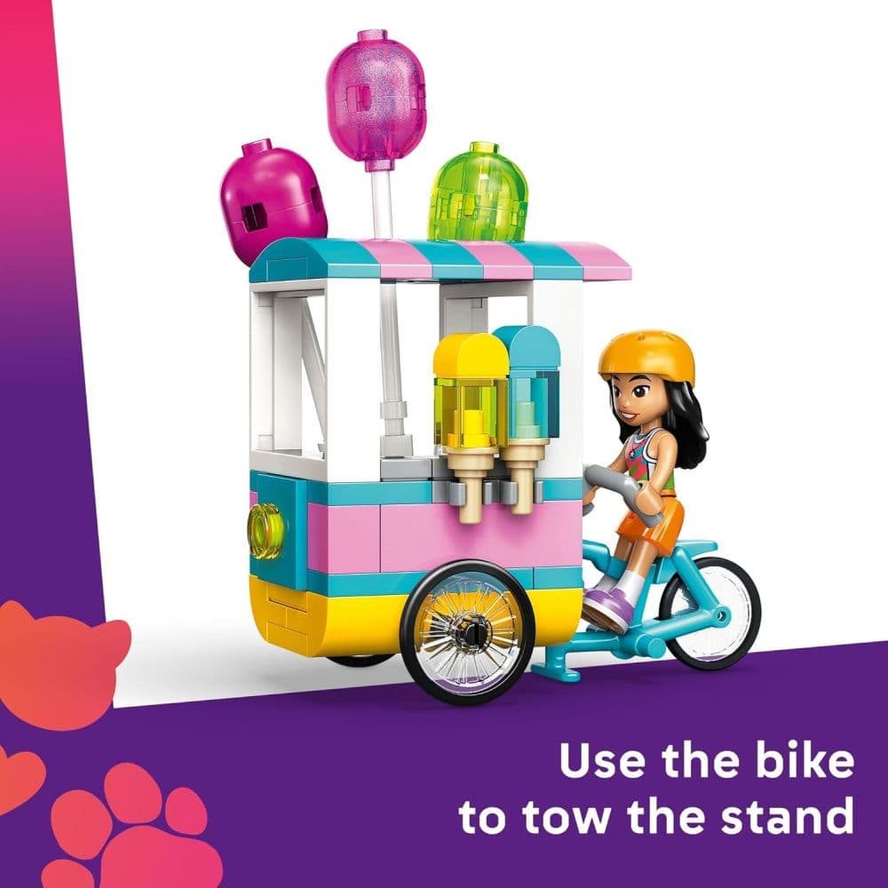 LEGO Friends Ice Cream and Balloon Stand Building Set Second  Alternate Image