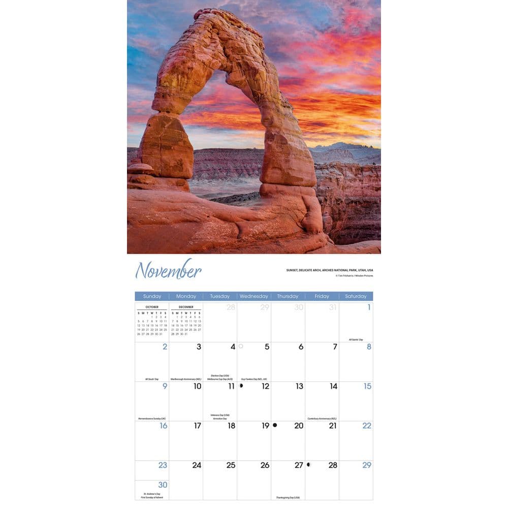 Sunrise Sunset 2025 Wall Calendar Fourth Alternate Image width=&quot;1000&quot; height=&quot;1000&quot;