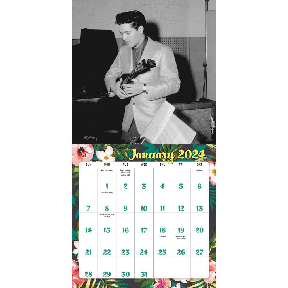 Elvis Special Edition 2024 Wall Calendar