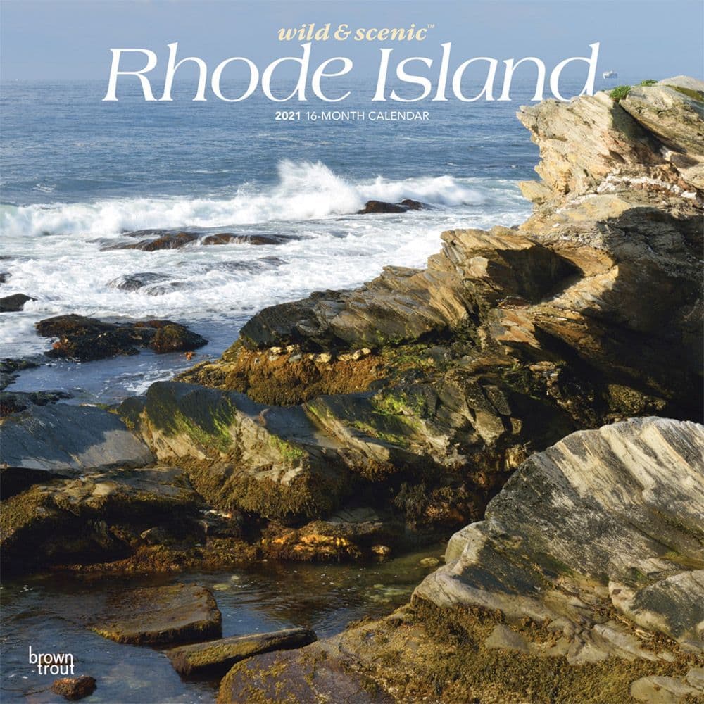 Calendar | Island | Rhode | Wall