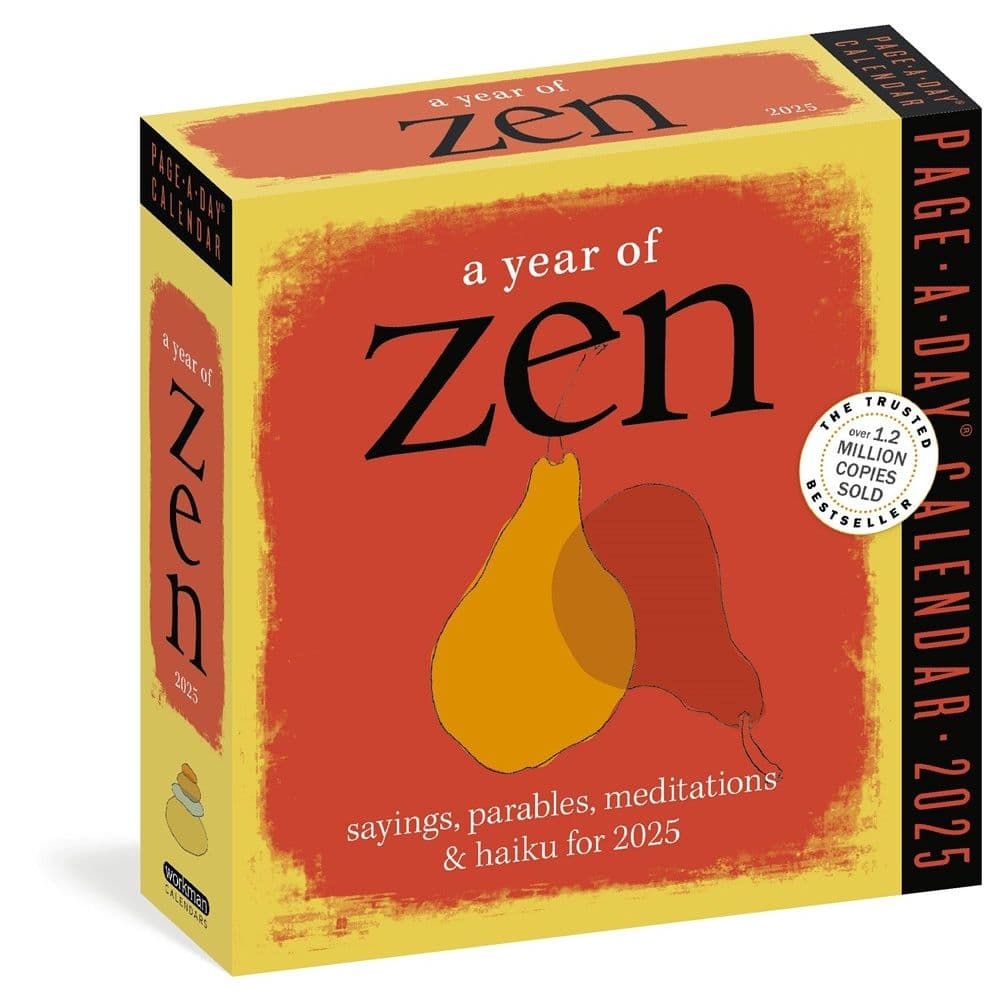 Zen 2025 Desk Calendar