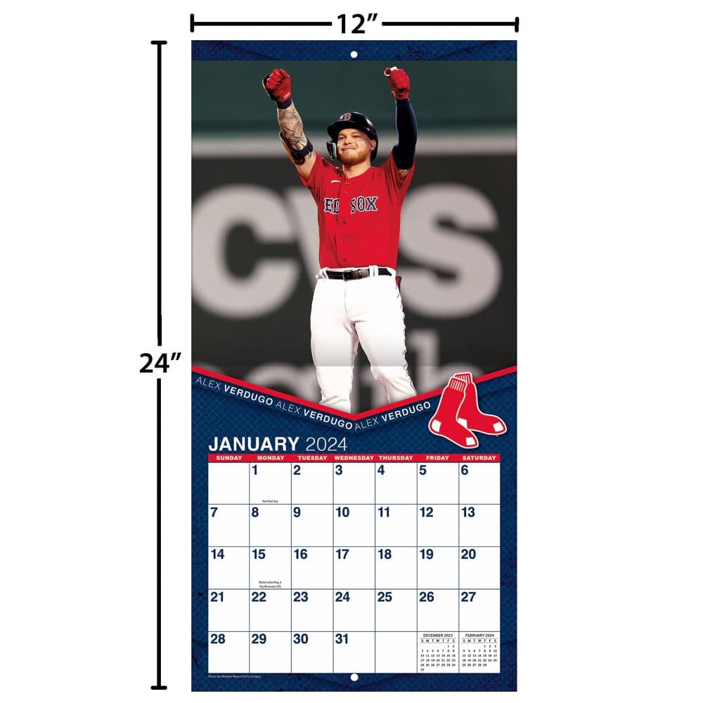 Boston Red Sox 2024 Wall Calendar Fourth Alternate Image width=&quot;1000&quot; height=&quot;1000&quot;