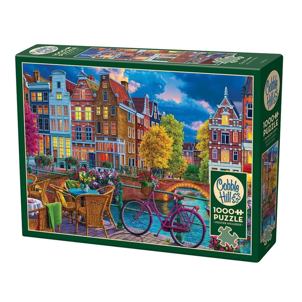 Cozy Street 1000 Piece Puzzle First Alternate Image