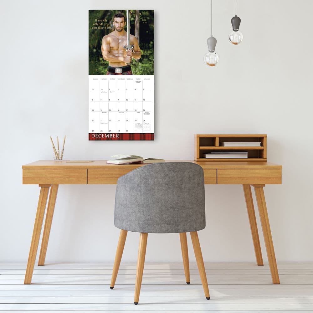 Kilty Pleasures 2026 Wall Calendar Fourth Alternate Image