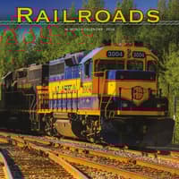 image Railroads 2026 Wall Calendar Main Image
