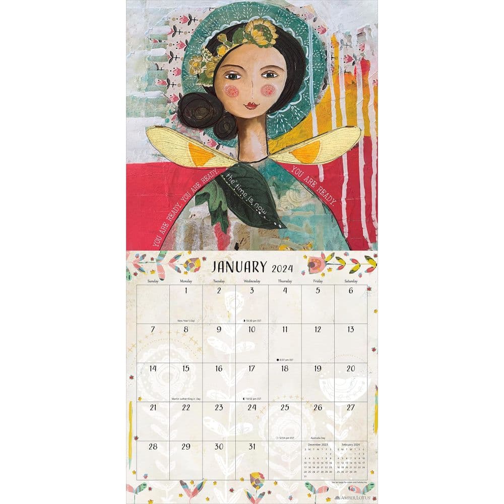 Kelly Rae Roberts 2024 Wall Calendar