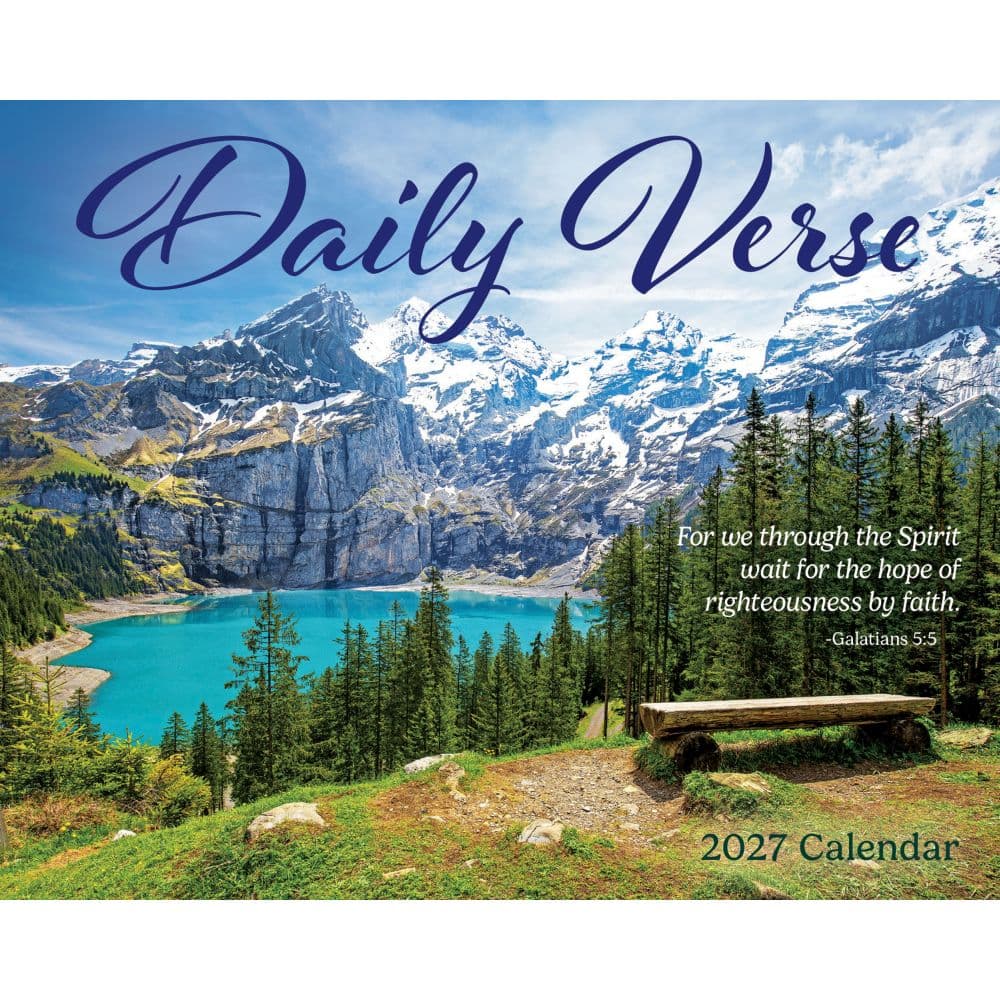 image Daily Verse 2027 Desk Calendar Main Product Image