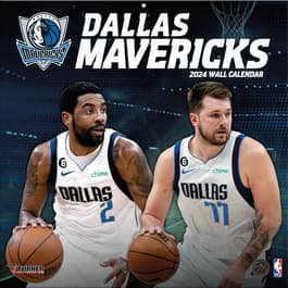 Dallas Mavericks 2024 Wall Calendar