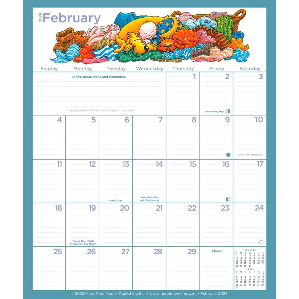 Fridge Calendar Magnetic 2024 Wall Calendar - Calendars.com