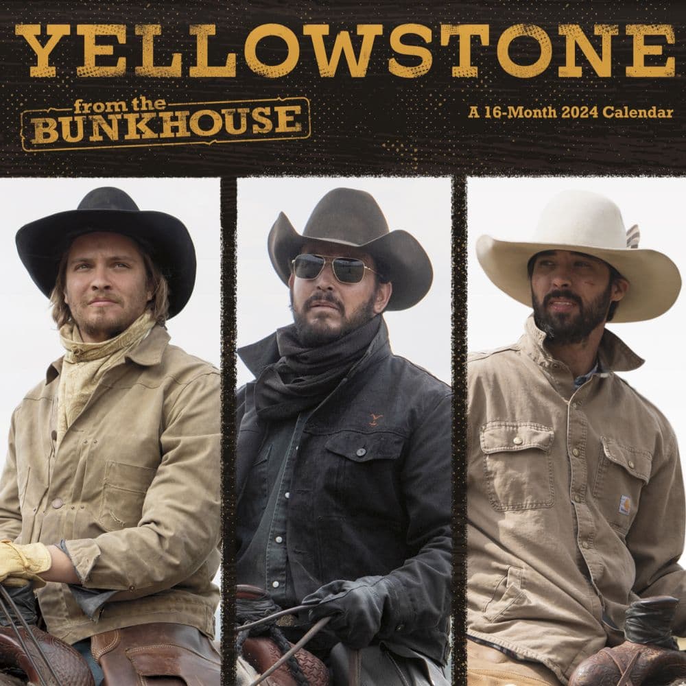 Yellowstone Boys 2024 Wall Calendar Main Image