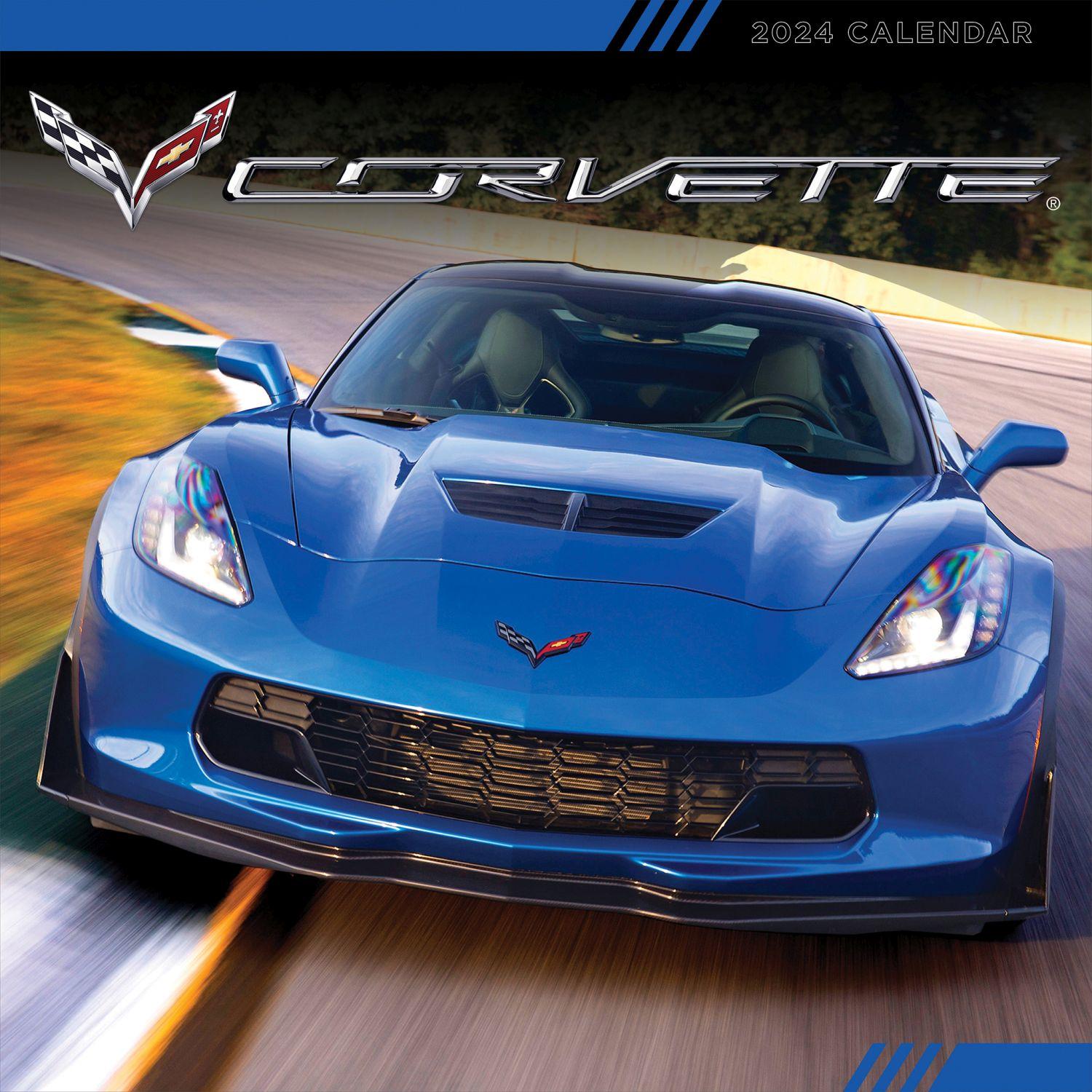 Corvette 2025 Wall Calendar