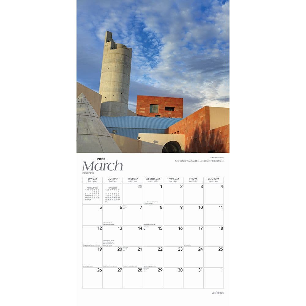 Las Vegas 2023 Square Wall Calendar - Calendars.com