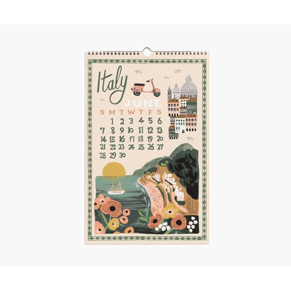 World Travel 2026 Wall Calendar Sixth Alternate Image
