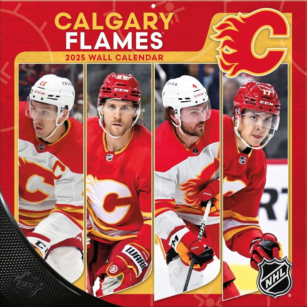 NHL Calgary Flames 2025 Wall Calendar - Calendars.com