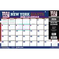 image NFL New York Giants 2026 Desk Pad