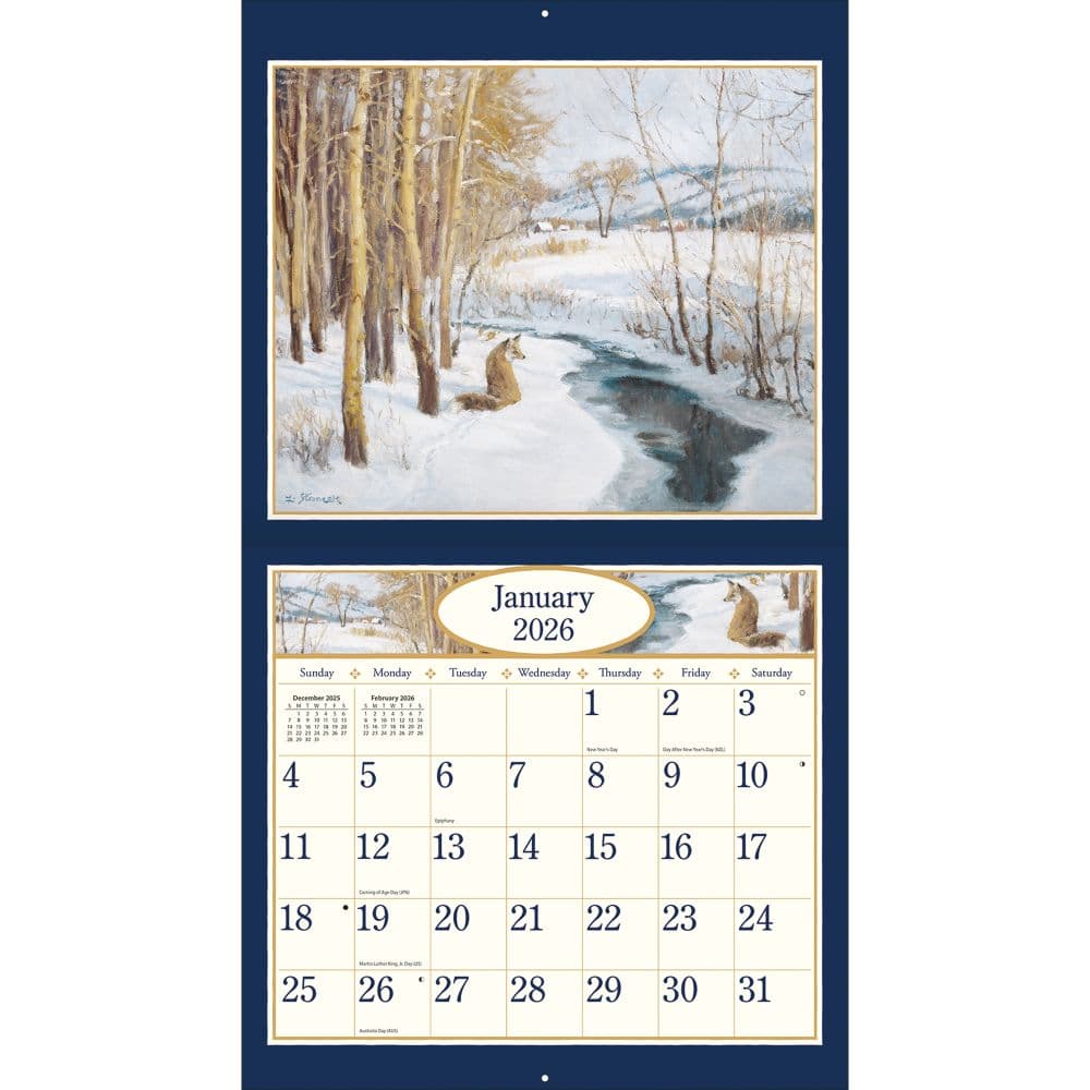 Four Seasons 2026 Wall Calendar by Lee Stroncek_ALT1