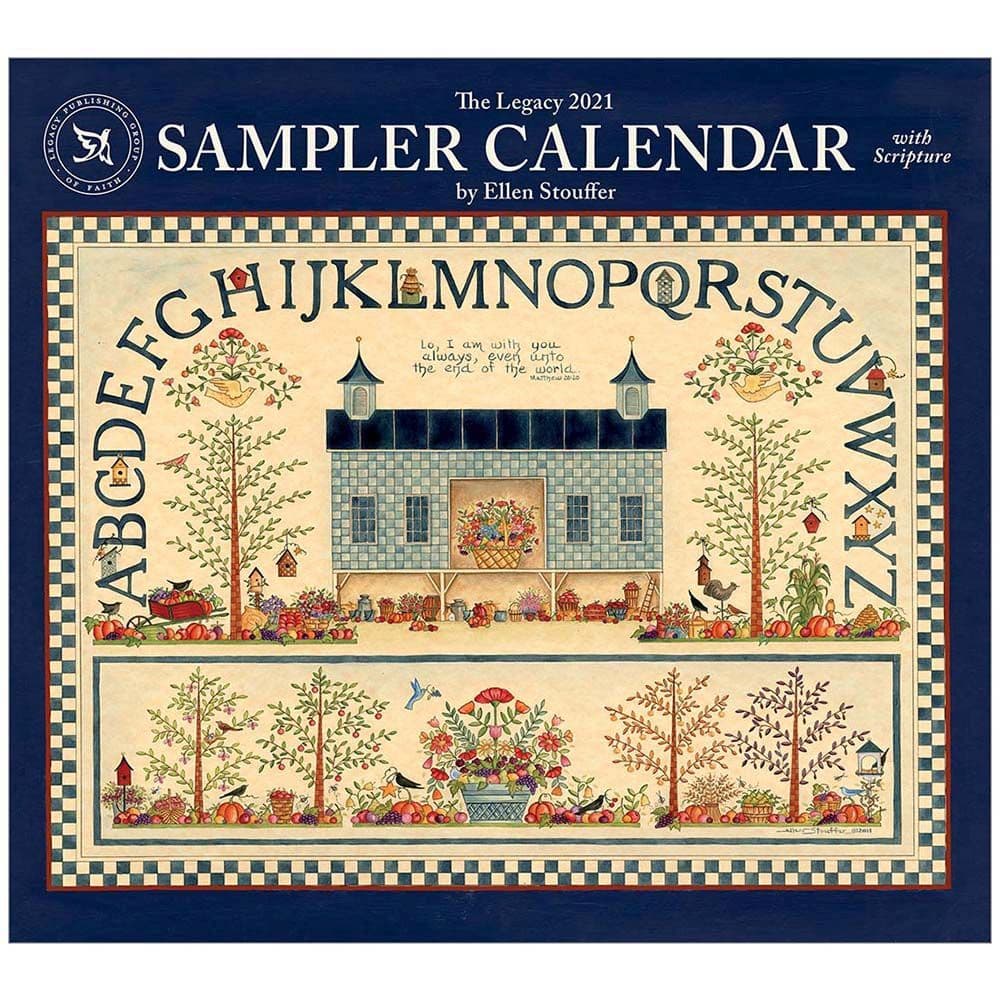 2021 Sampler Stouffer Wall Calendar