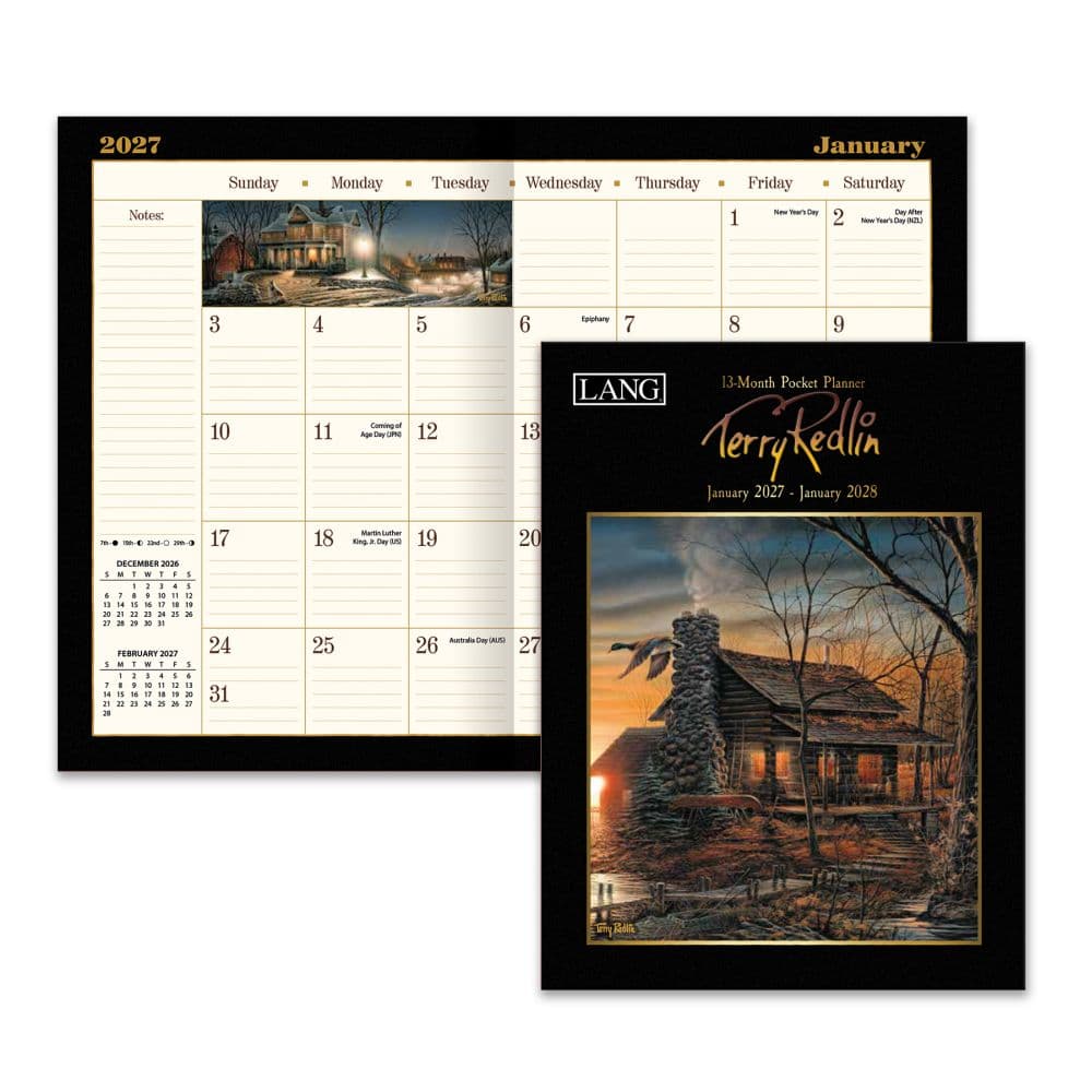 Terry Redlin 2027 Monthly Pocket Planner Sixth Alternate Image