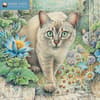 image Ivory Cats 2024 Mini Wall Calendar