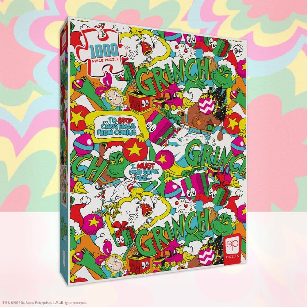 Grinch Poppin 1000 Piece Puzzle Seventh Alternate Image