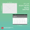 image Large Print 2025 Desk Calendar Fifth Alternate Image