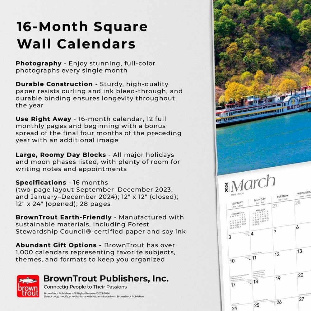 Pittsburgh 2024 Wall Calendar